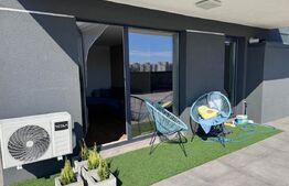 Apartament cu 3 camere de lux + terasă 100 mp + parcare – Trio Bridge View