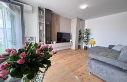 Apartament cu 3 camere de lux + terasă 100 mp + parcare – Trio Bridge View