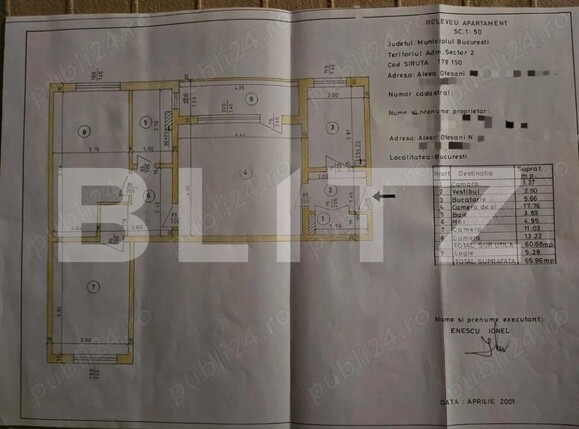 Apartament de vânzare 3 camere Tei - 179595AV | BLITZ București | Poza1