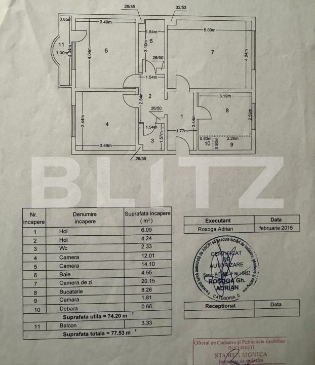 Apartament de vânzare 3 camere Militari - 179709AV | BLITZ București | Poza1