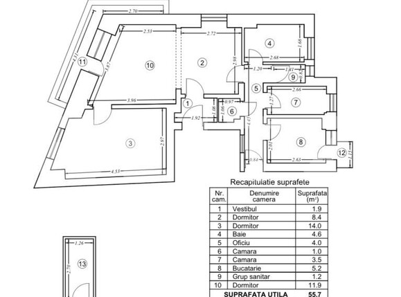 Apartament de vânzare 2 camere Unirii - 180588AV | BLITZ București | Poza12