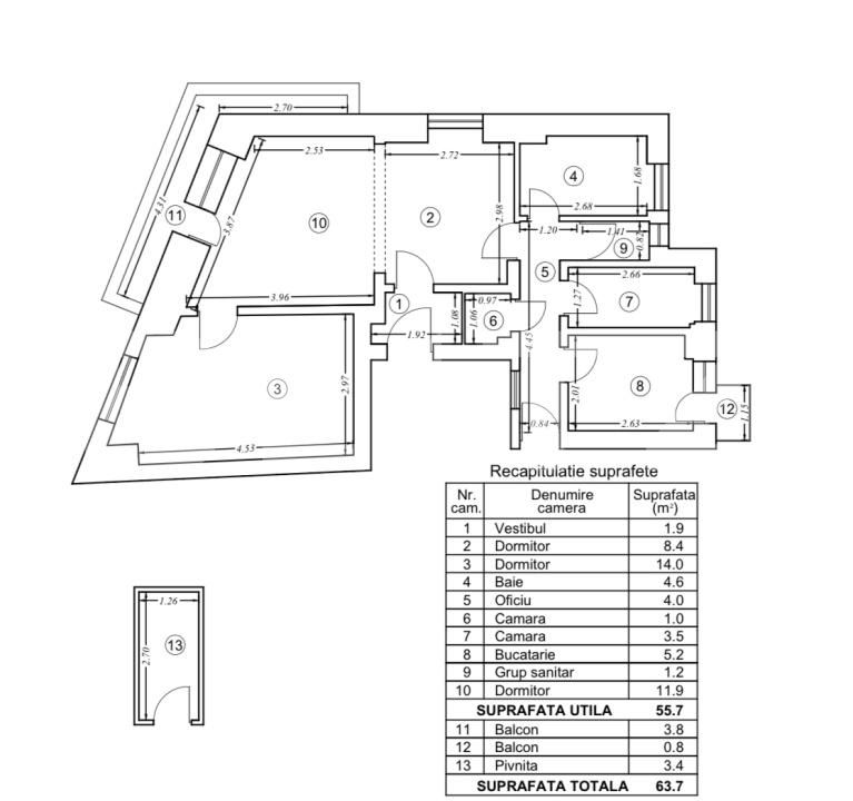 Apartament de vânzare 2 camere Unirii - 180588AV | BLITZ București | Poza12