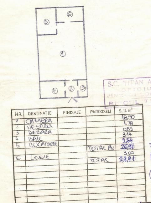 Garsonieră de vânzare Titan - 180651AV | BLITZ București | Poza9