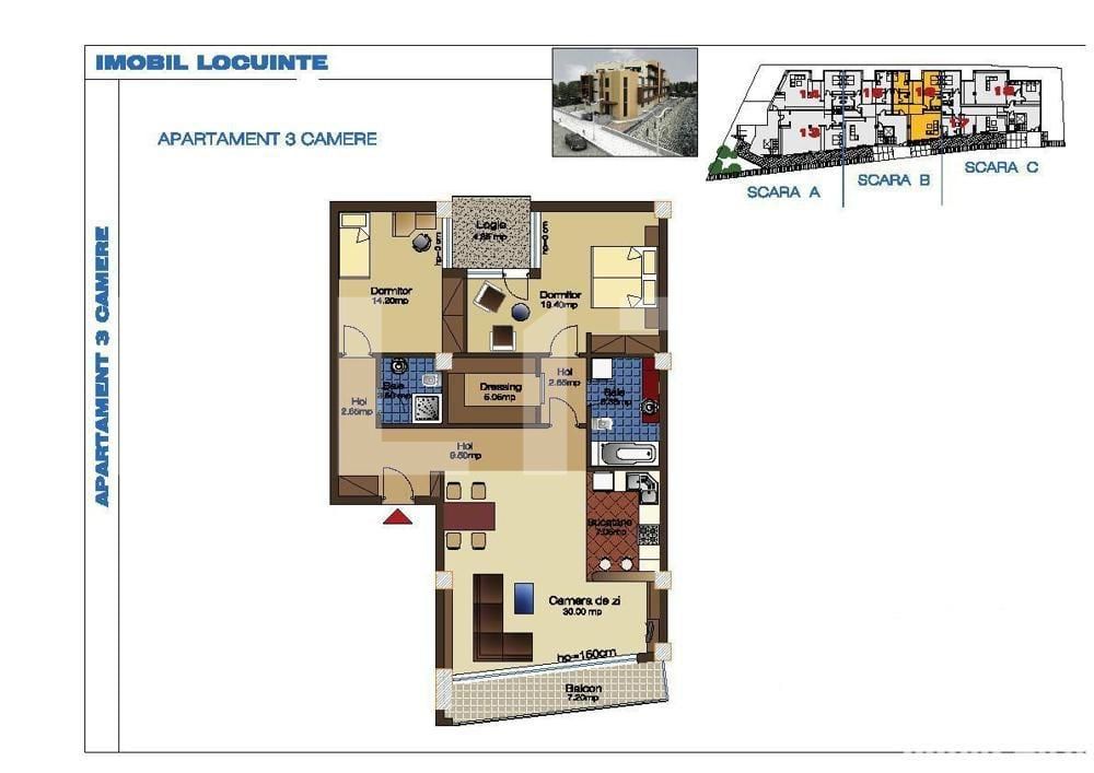 Apartament de vânzare 3 camere Pipera - 181039AV | BLITZ București | Poza19