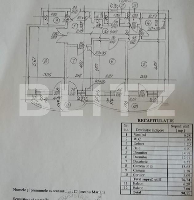 Apartament de vânzare 3 camere Unirii - 181104AV | BLITZ București | Poza13