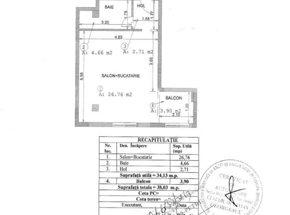Garsonieră de vânzare Rahova - 181259AV | BLITZ București | Poza8