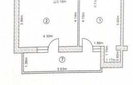 Apartament 3 camere, 63 mp si loc de parcare – zona Metalurgiei