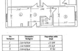 Apartament modern, 3 camere, 66 mp, Brancoveanu