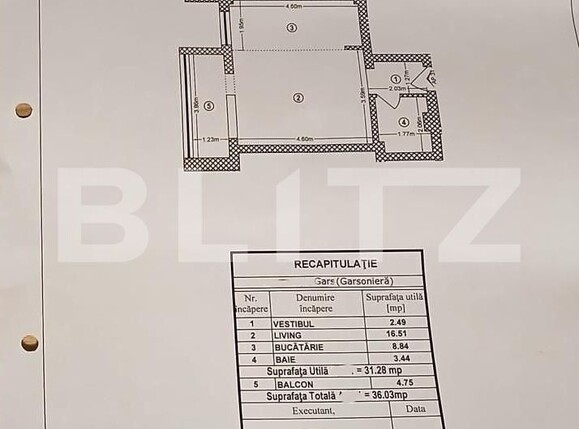 Garsonieră de vânzare Berceni - 182038AV | BLITZ București | Poza8