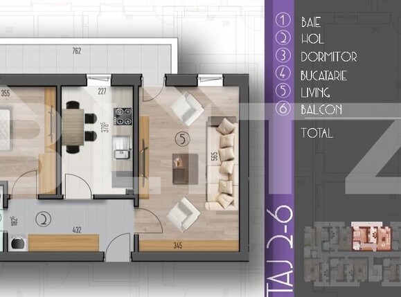 Apartament de vânzare 2 camere Popesti-Leordeni - 182761AV | BLITZ București | Poza13