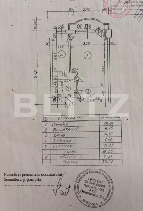 Garsonieră de vânzare Rahova - 183230AV | BLITZ București | Poza9