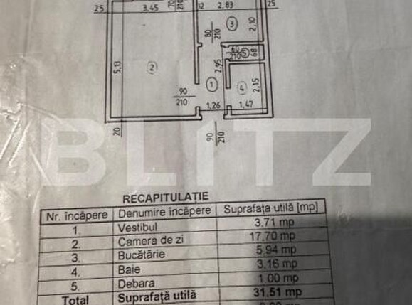 Garsonieră de vânzare Berceni - 183975AV | BLITZ București | Poza13
