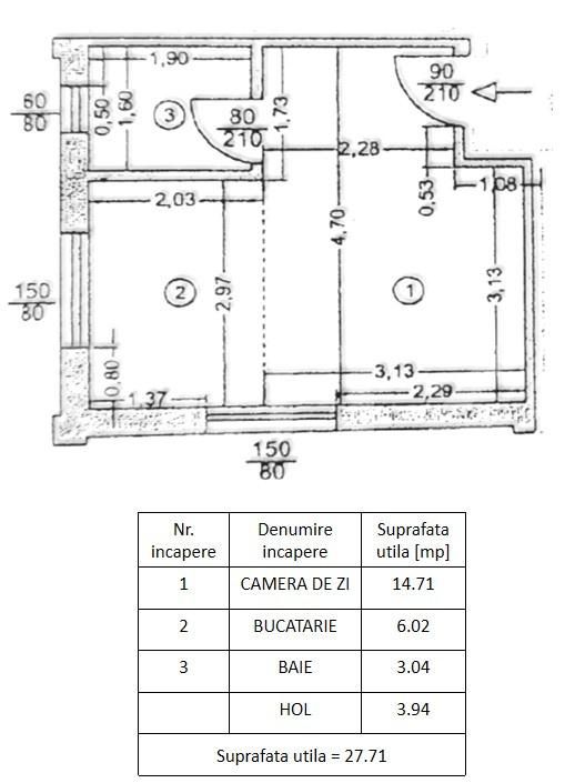 Garsonieră de vânzare Popesti-Leordeni - 184106AV | BLITZ București | Poza11