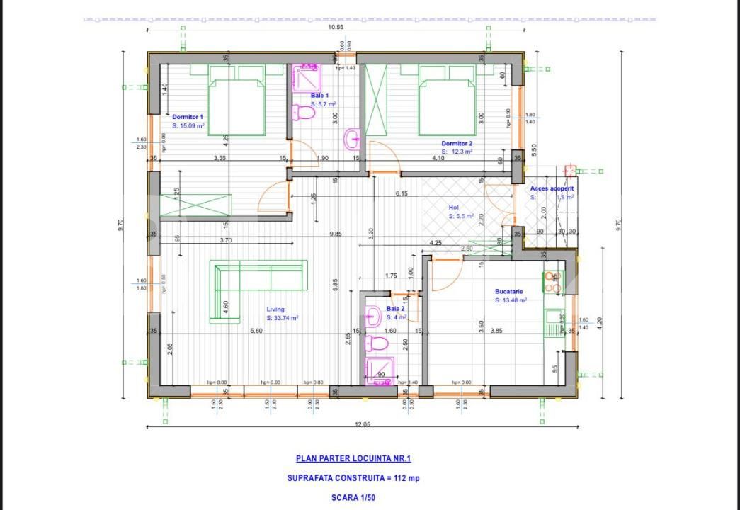 Casa de vânzare 3 camere Corbeanca - 184216CV | BLITZ București | Poza12