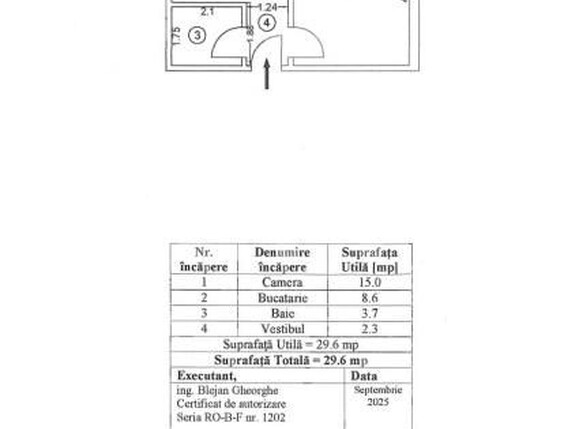 Garsonieră de vânzare Rahova - 186577AV | BLITZ București | Poza8