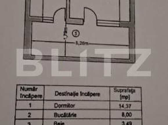 Garsonieră de vânzare Rahova - 188133AV | BLITZ București | Poza9