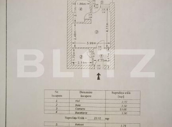 Garsonieră de vânzare 13 Septembrie - 188370AV | BLITZ București | Poza10
