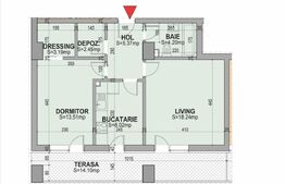 2 Cam LUX 69 mp + Parcare Subterana | Mobilat Premium | Bloc Nou 2024