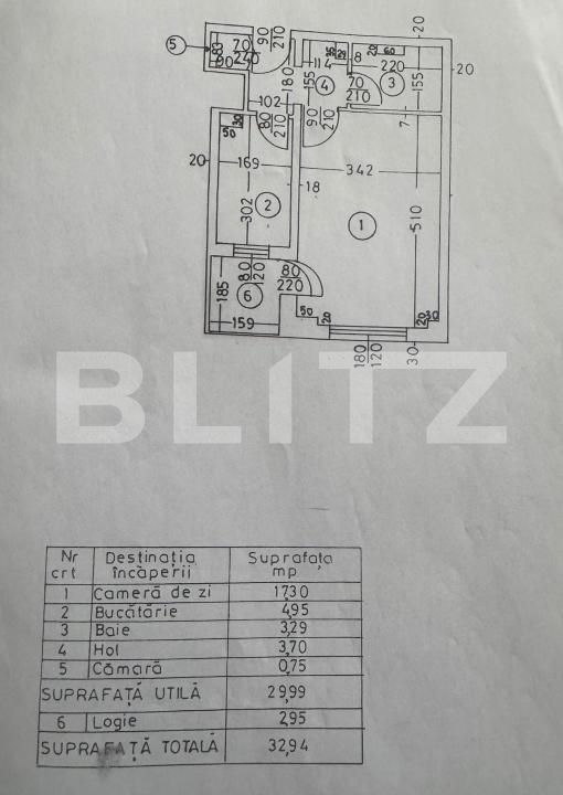 Garsonieră de vânzare 13 Septembrie - 190331AV | BLITZ București | Poza8