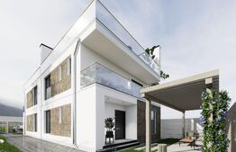 Casă tip duplex cu curte proprie și loc de parcare Popesti-Leordeni