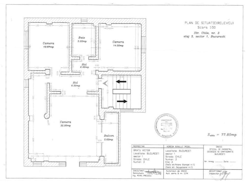 Apartament de vânzare 3 camere Floreasca - 61881AV | BLITZ București | Poza1