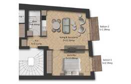 Apartament 2 camere, 53 mp utili, etaj intermediar, optional parcare