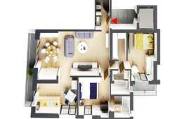 Apartament de 3 camere Lux, Victoriei, 96 mp utili!