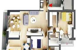 Vanzare apartament 3 camere Lux, Victoriei, 96.7 mp utili!