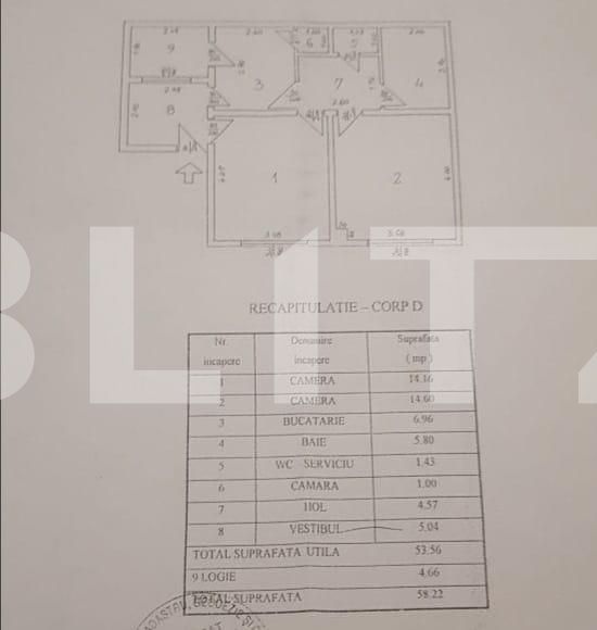 Apartament de vânzare 2 camere Unirii - 64117AV | BLITZ București | Poza8