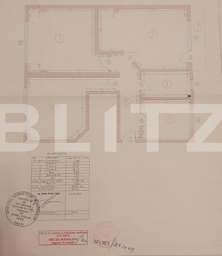 Apartament de vânzare 3 camere Drumul Taberei - 66138AV | BLITZ București | Poza1