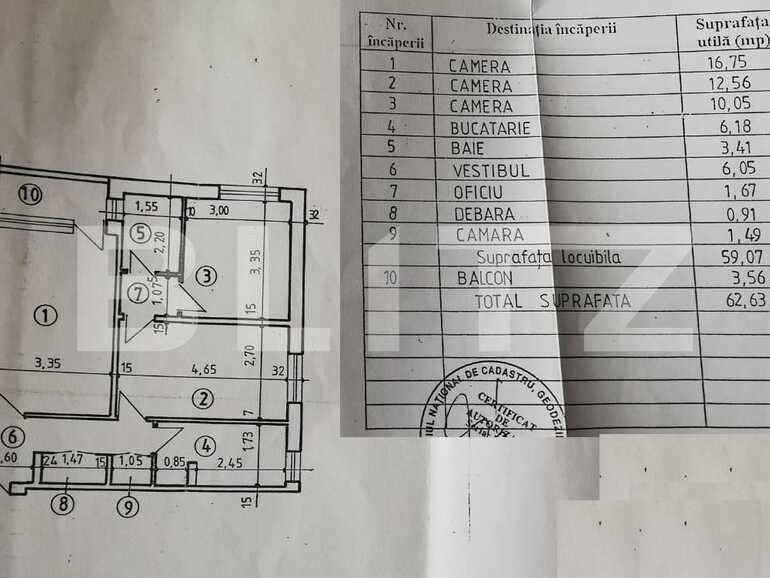 Apartament de vânzare 3 camere Drumul Taberei - 66269AV | BLITZ București | Poza1