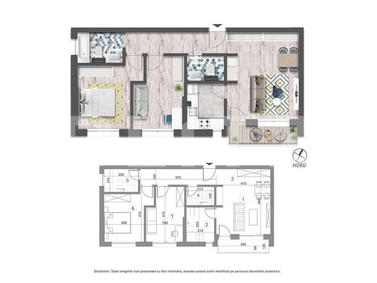 Apartament de vânzare 3 camere Est - 66381AV | BLITZ București | Poza1