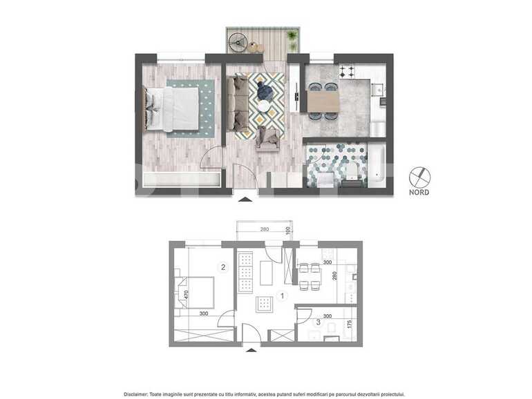 Apartament de vânzare 2 camere Est - 66388AV | BLITZ București | Poza1