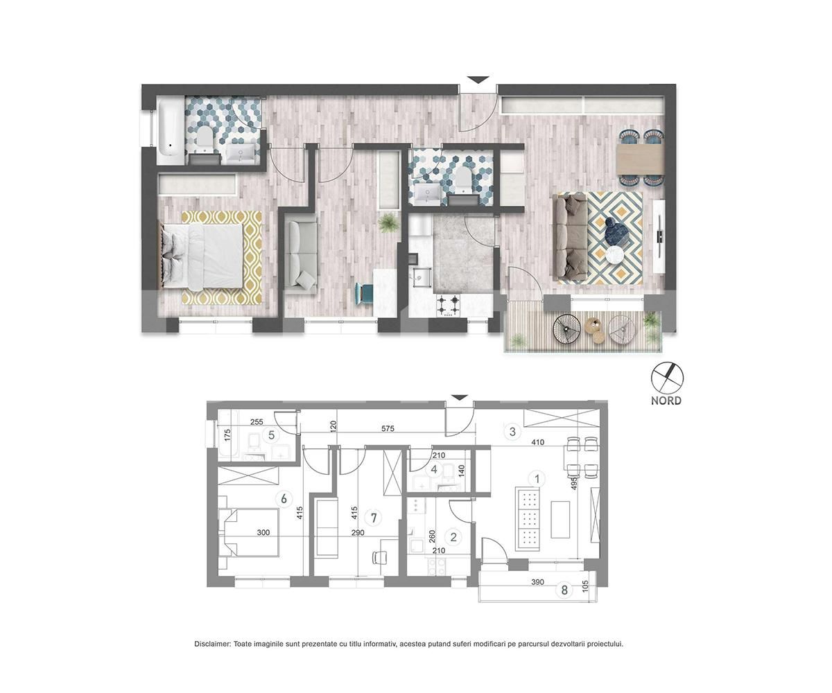 Apartament de vânzare 3 camere Titan - 66391AV | BLITZ București | Poza1