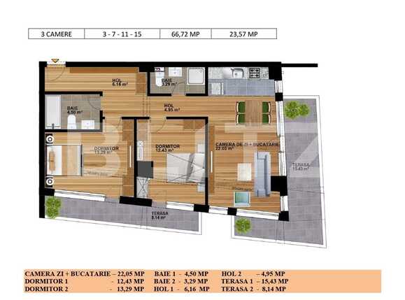 Apartament de vânzare 3 camere Vitan - 66395AV | BLITZ București | Poza4