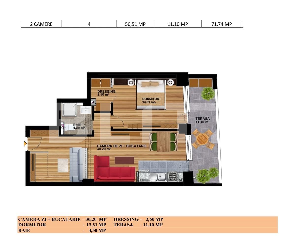 Apartament de vânzare 2 camere Vitan - 66398AV | BLITZ București | Poza4