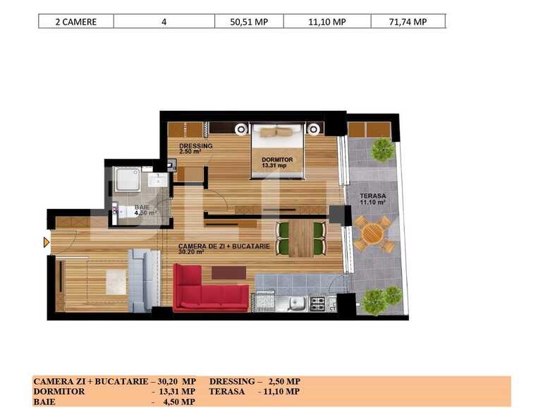 Apartament de vânzare 2 camere Vitan - 66398AV | BLITZ București | Poza1