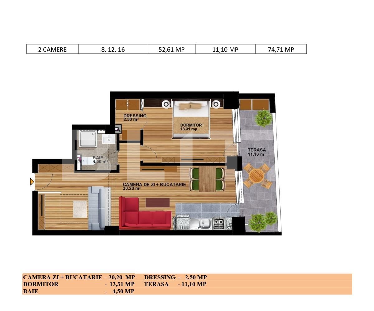 Apartament de vânzare 2 camere Vitan - 66400AV | BLITZ București | Poza3