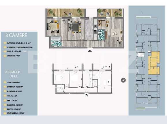 Apartament de vânzare 2 camere Est - 66406AV | BLITZ București | Poza9