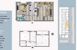 Apartament de 2 camere, 57.31 mp, balcon, optional parcare!