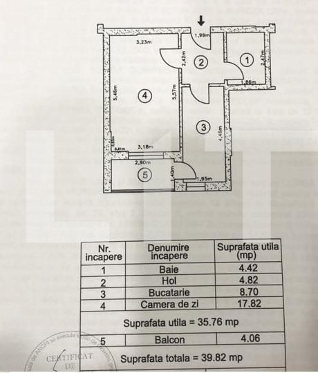 Garsonieră de vânzare Rahova - 66584AV | BLITZ București | Poza1