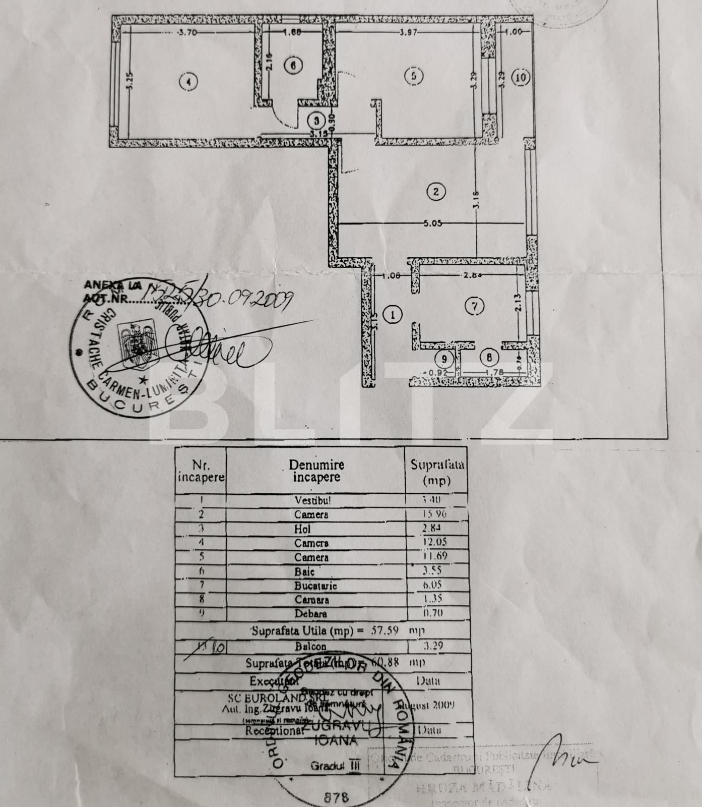Apartament de vânzare 3 camere Crangasi - 66874AV | BLITZ București | Poza1