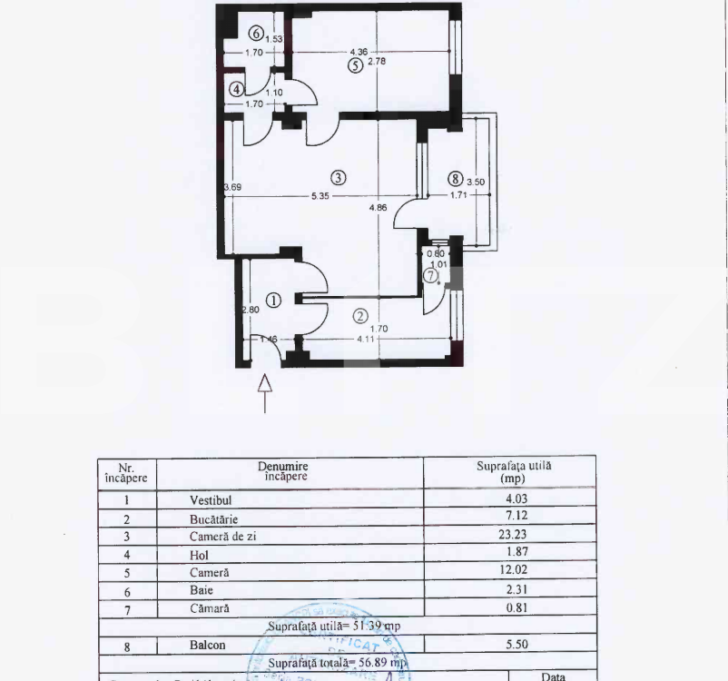 Apartament de vânzare 2 camere Ultracentral - 66912AV | BLITZ București | Poza1