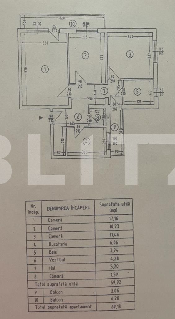 Apartament de vânzare 3 camere Drumul Taberei - 67030AV | BLITZ București | Poza1