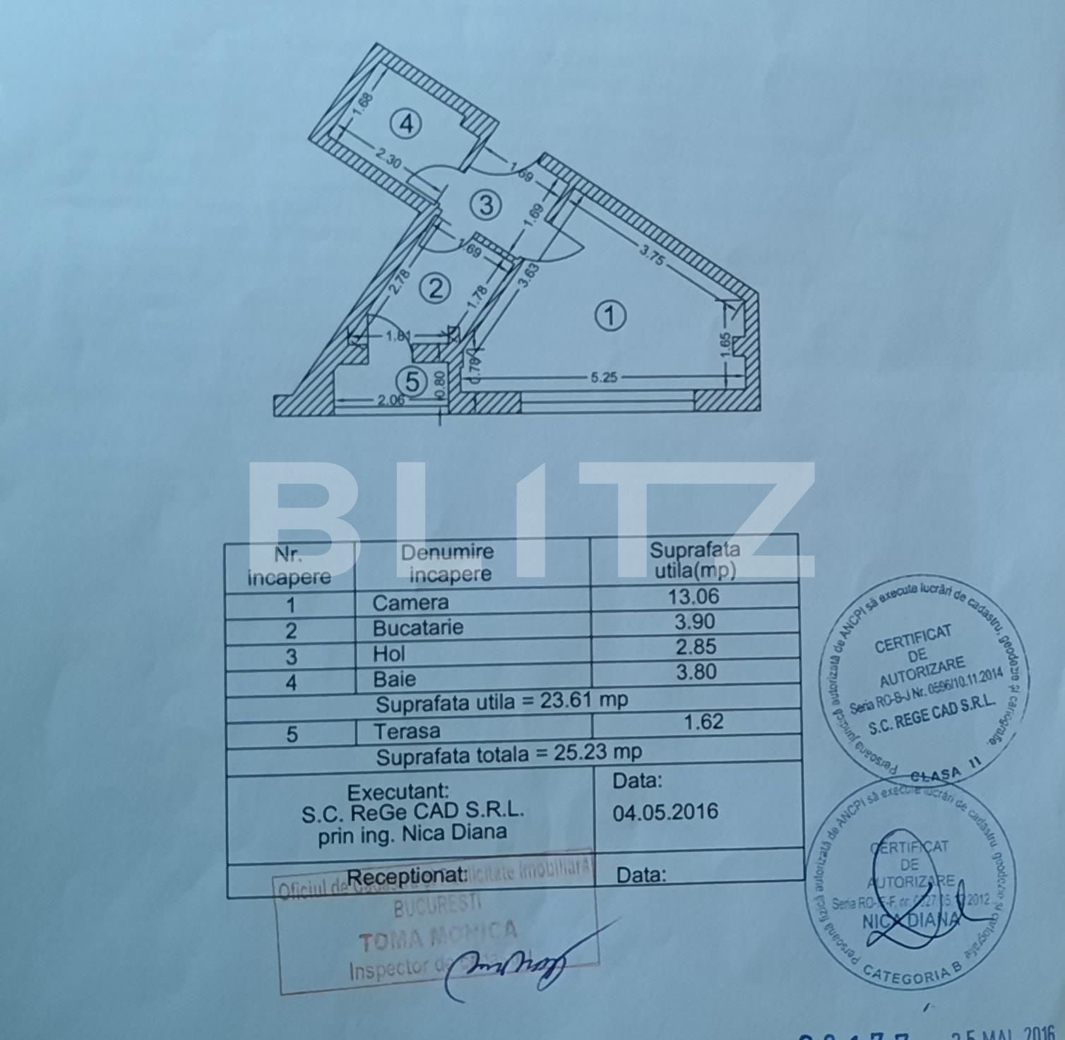 Garsonieră decomandată în imobil nou, zona Metalurgiei