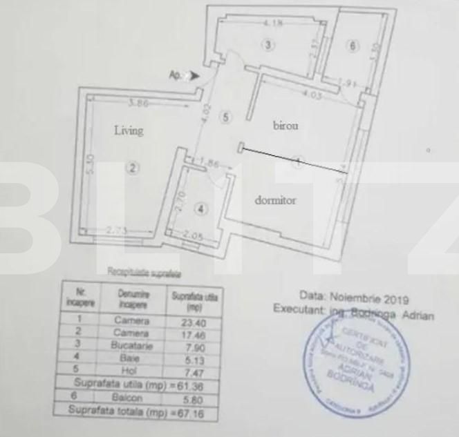 Apartament de vânzare 3 camere Militari - 67180AV | BLITZ București | Poza1
