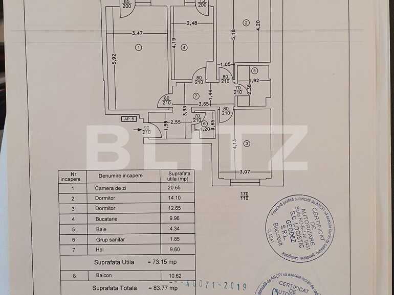Apartament de vânzare 3 camere Titan - 67538AV | BLITZ București | Poza2