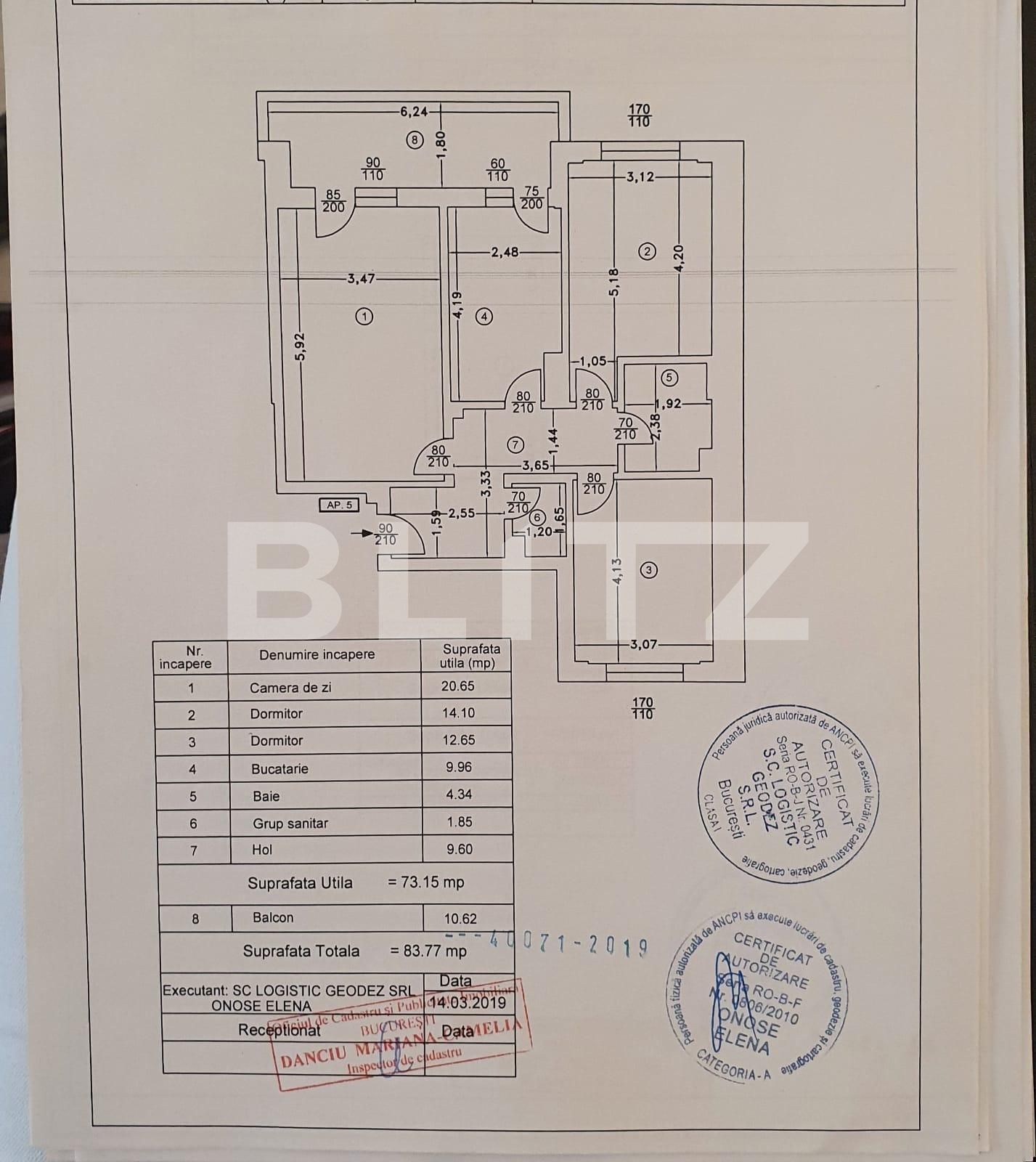 Apartament de vânzare 3 camere Titan - 67538AV | BLITZ București | Poza2