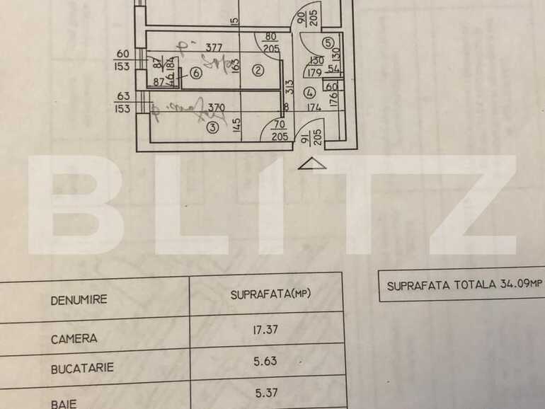 Garsonieră de vânzare Crangasi - 67681AV | BLITZ București | Poza1