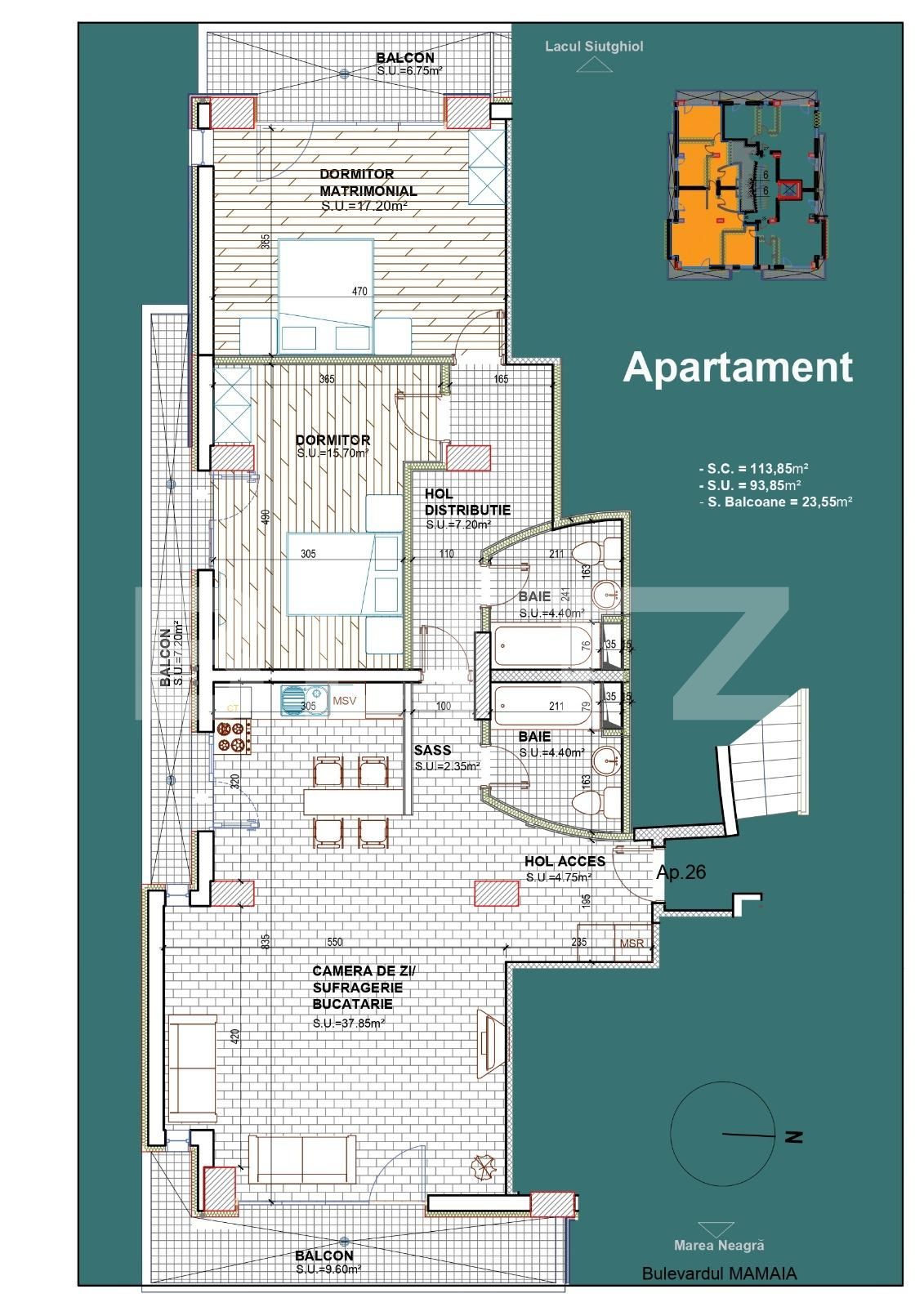 Apartament de vânzare 3 camere Est - 67740AV | BLITZ București | Poza5